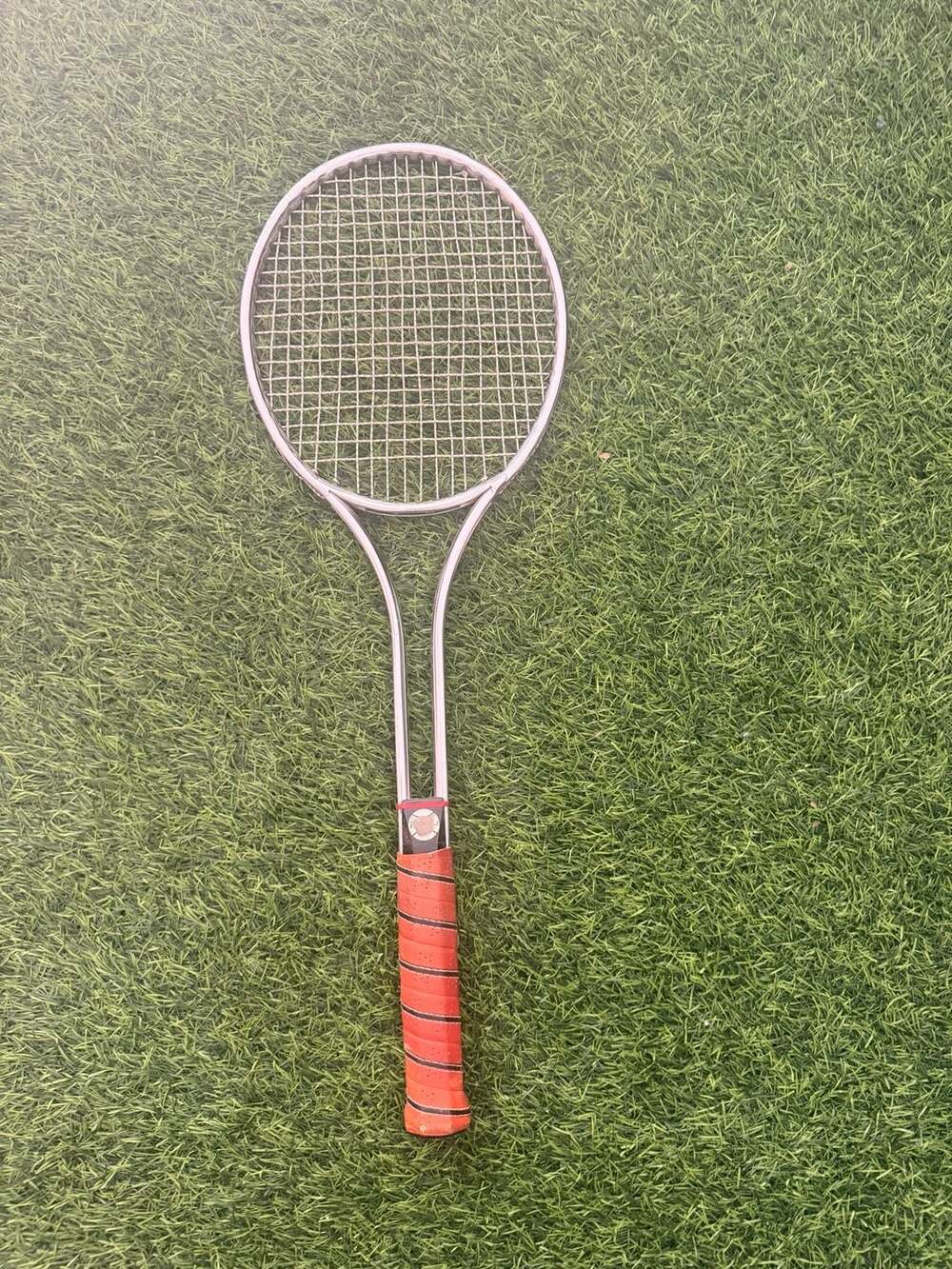 Vintage Tennis Racquet Tenex T2400 Size 4-5/8 M Steel Frame
